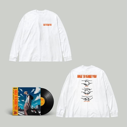 SANTAWORLDVIEW / NICE TO KNEE YOU (LP) & T-shirt set S