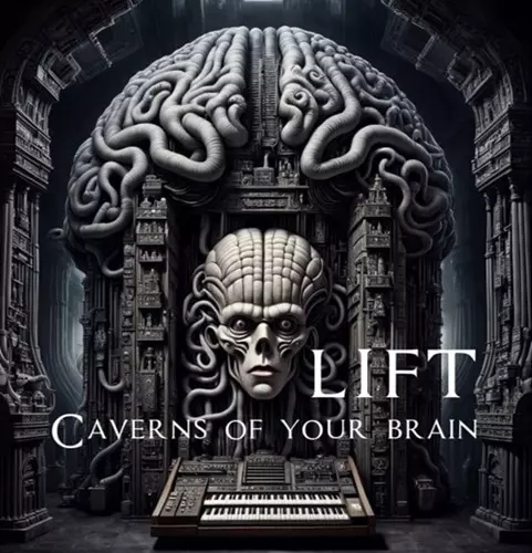 LIFT(US) / リフト(US) / CAVERNS OF YOUR BRAIN: 200 COPIES LIMITED SPLATTER COLOR VINYL