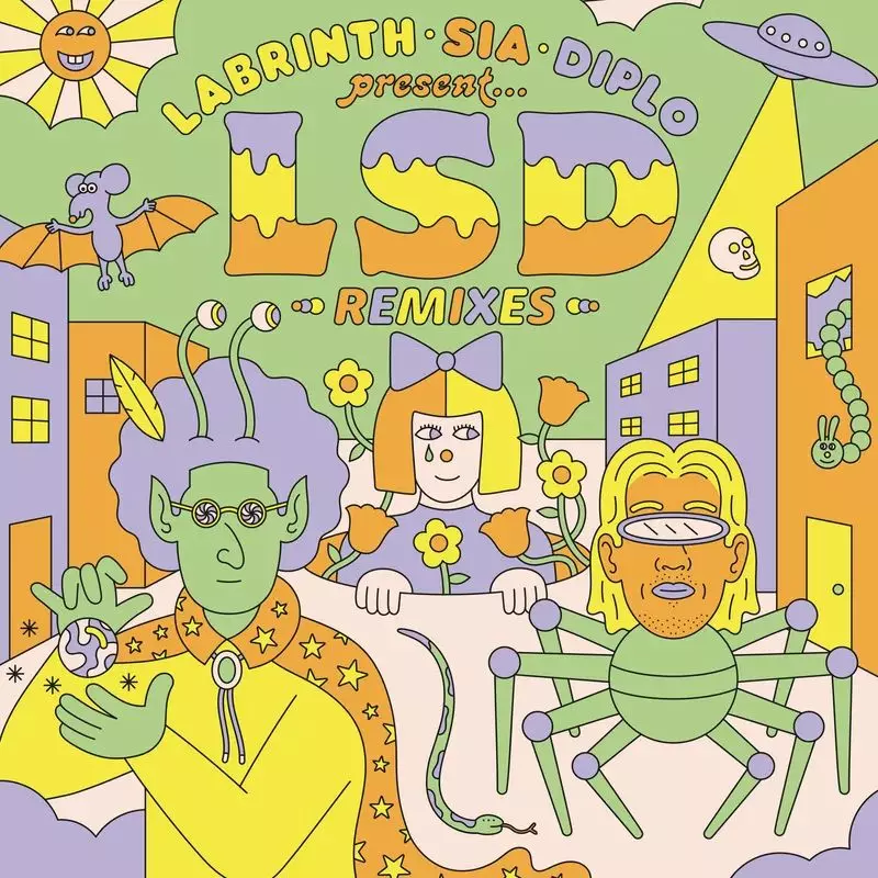 LSD (LABRINTH, SIA & DIPLO) / LABRINTH, SIA & DIPLO PRESENT... LSD (REMIXES) [LP]