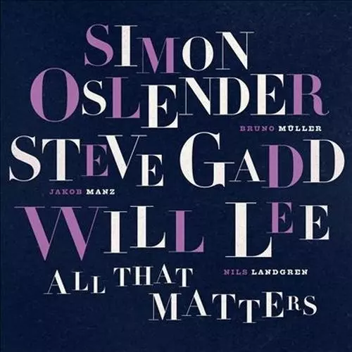 SIMON OSLENDER / ジモン・オスレンダー / All that matters 