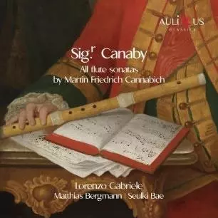 LORENZO GABRIELE / ロレンツォ・ガブリエーレ / M.F.CANNABICH:FLUTE SONATA - SIG.R CANABY