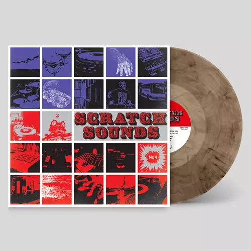 DJ WOODY / SCRATCH SOUNDS NO.4 (ROCK BOX) (12INCH)-SMOKEY GREY VINYL-