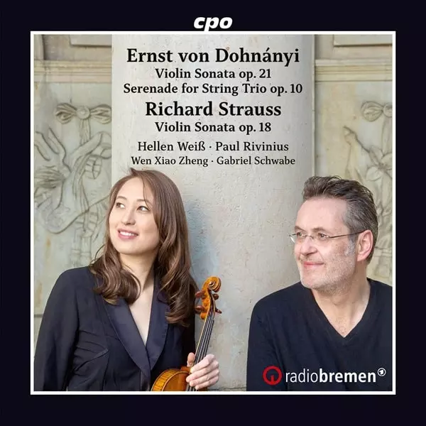 HELLEN WEISS / ヘレン・ヴァイス / DOHNANYI / R.STRAUSS:VIOLIN SONATA