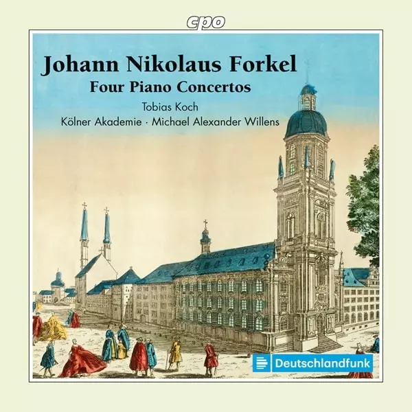 TOBIAS KOCH / トビアス・コッホ / FORKEL:FOUR PIANO CONCERTOS
