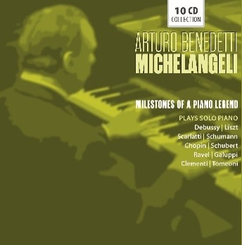 ARTURO BENEDETTI  MICHELANGELI / アルトゥーロ・ベネデッティ・ミケランジェリ / MILESTONES OF A PIANO LEGEND(10CD)