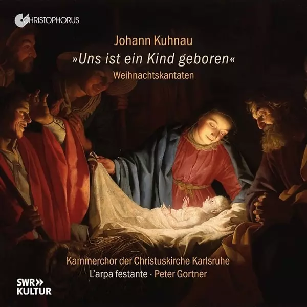 L'ARPA FESTANTE / ラルパ・フェスタンテ / KUHNAU:UNS IST EIN KIND GEBOREN CHRISTMAS CANTATAS