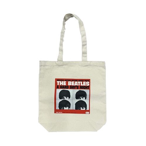 BEATLES / A HARD DAY'S NIGHT TOTE NATURAL