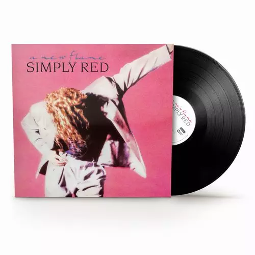 SIMPLY RED / シンプリー・レッド / A NEW FLAME [RECYCLED BLACK VINYL]