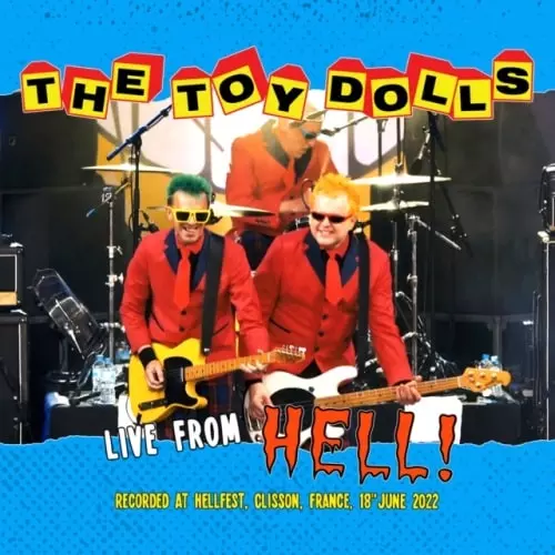 TOY DOLLS / トイ・ドールズ / LIVE FROM HELL! (LP)