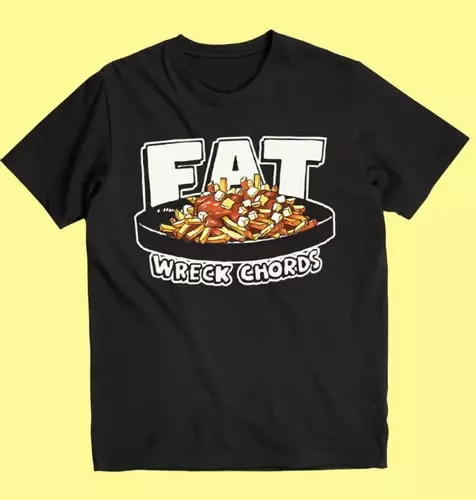 FAT WRECK CHORDS OFFICIAL GOODS / XL/FAT POUTINE T