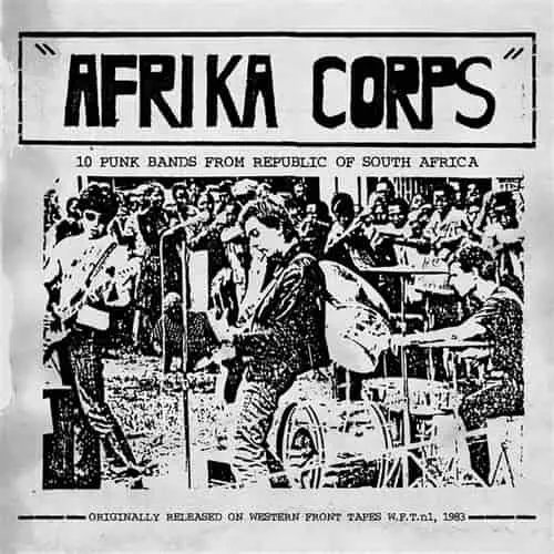 V.A. / AFRIKA CORPS. 10 PUNK BANDS FROM REPUBLIC OF SOUTH AFRICA (LP)