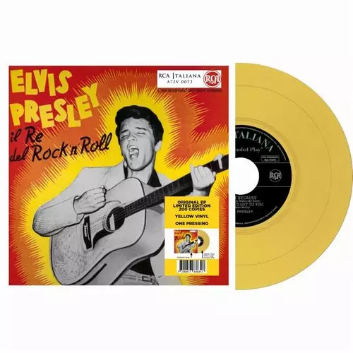 ELVIS PRESLEY / エルヴィス・プレスリー / EP ETRANGER N' 15 - IL RE DEL ROCK'N'ROLL (ITALIE / YELLOW)
