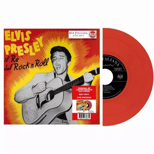 ELVIS PRESLEY / エルヴィス・プレスリー / EP ETRANGER N' 15 - IL RE DEL ROCK'N'ROLL (ITALIE / RED)