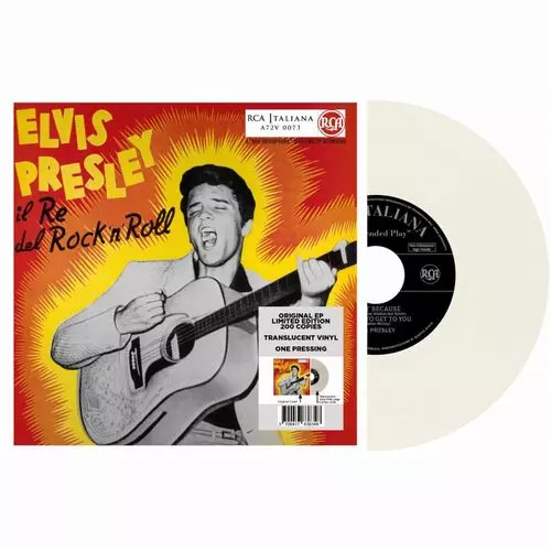 ELVIS PRESLEY / エルヴィス・プレスリー / EP ETRANGER N' 15 - IL RE DEL ROCK'N'ROLL (ITALIE / TRANSLUCENT)
