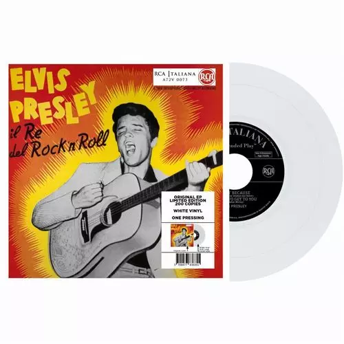 ELVIS PRESLEY / エルヴィス・プレスリー / EP ETRANGER N' 15 - IL RE DEL ROCK'N'ROLL (ITALIE / WHITE)
