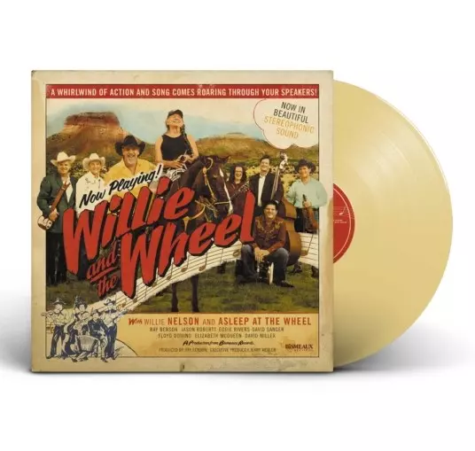 WILLIE NELSON AND ASLEEP AT THE WHEEL / ウィリー・ネルソン・アンド・アスリープ・アット・ザ・ホイール / WILLIE AND THE WHEEL (LP)