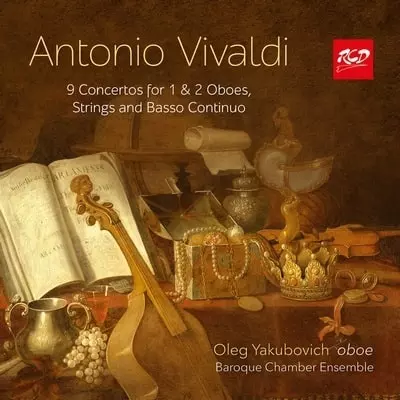 OLEG YAKUBOVICH / オレグ・ヤクボヴィチ / VIVALDI:9 CONCERTOS FOR 1&2 OBOES,STRINGS&BASSO CONTINUO