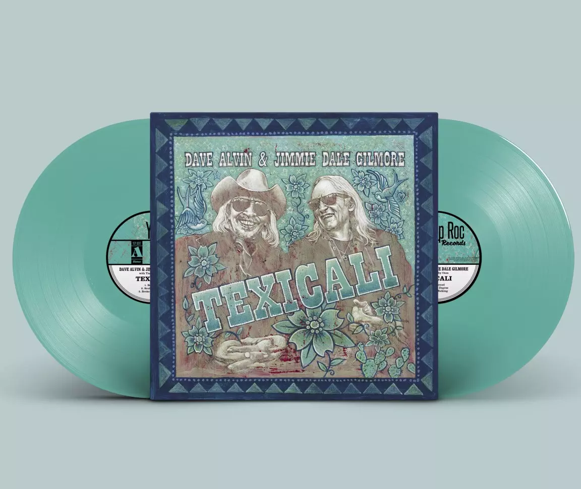 DAVE ALVIN AND JIMMIE DALE GILMORE / デイヴ・アルヴィン&ジミー・デイル・ギルモア / TEXICALI (SEA GLASS BLUE VINYL 2LP)