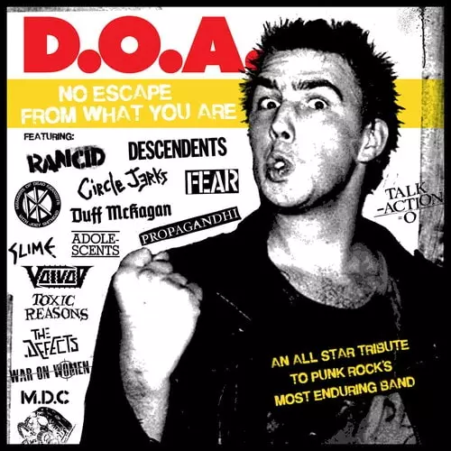 V.A.  / オムニバス / DOA - NO ESCAPE FROM WHAT YOU ARE (LP)
