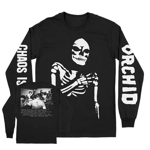 ORCHID / オーキッド / XL/CHAOS IS ME LONGSLEEVE (BLACK)