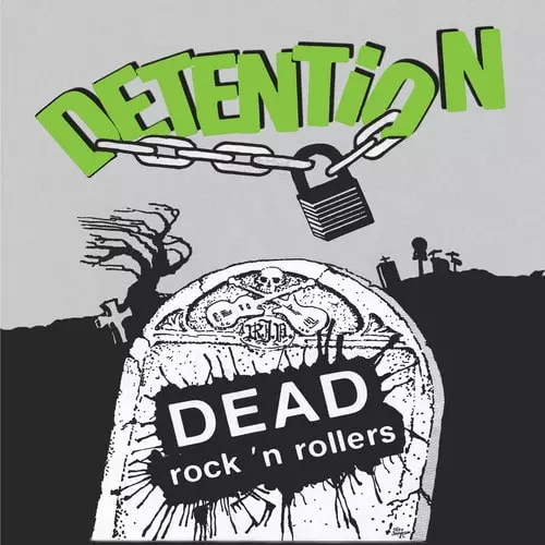 DETENTION / ディテンション / DEAD ROCK 'N ROLLERS (LP/BLACK VINYL)