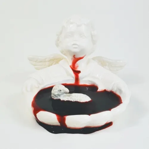 COUNTERPARTS (CANADA) / HEAVEN LET THEM DIE (BLOOD RED & WHITE W/ BLACK SPLATTER)