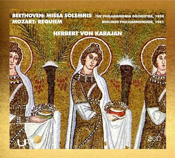 HERBERT VON KARAJAN / ヘルベルト・フォン・カラヤン / BEETHOVEN:MISSA SOLEMNIS / MOZART:REQUIEM