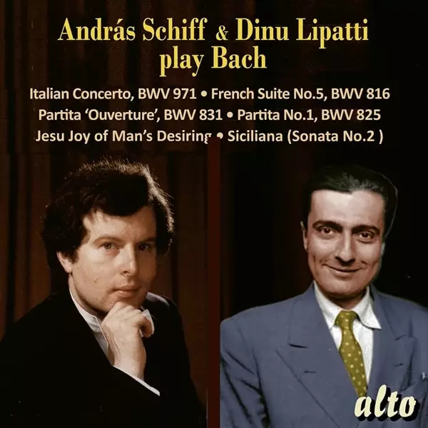 ANDRAS SCHIFF / アンドラーシュ・シフ / SCHIFF&LIPATTI PLAY BACH