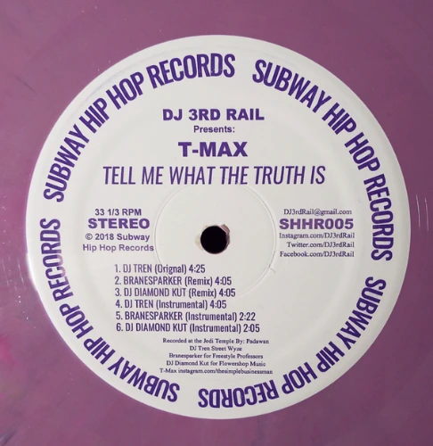 T-MAX / TELL ME WHAT THE TRUTH IS / BLESS THE APPARATUS (12inch)