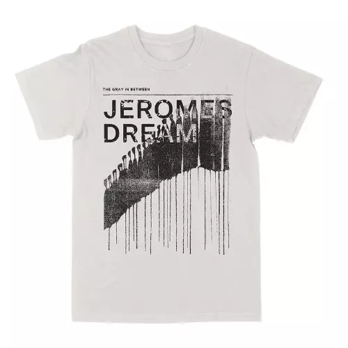 JEROMES DREAM / L/THE GREY IN BETWEEN T-SHIRT (WHITE)