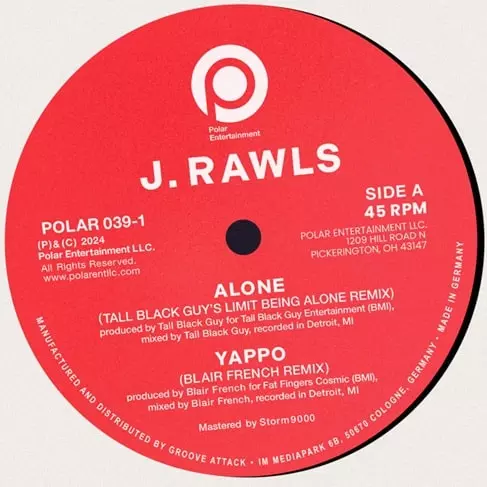 J.RAWLS / BUMP THE FLOOR (REMIX EP)