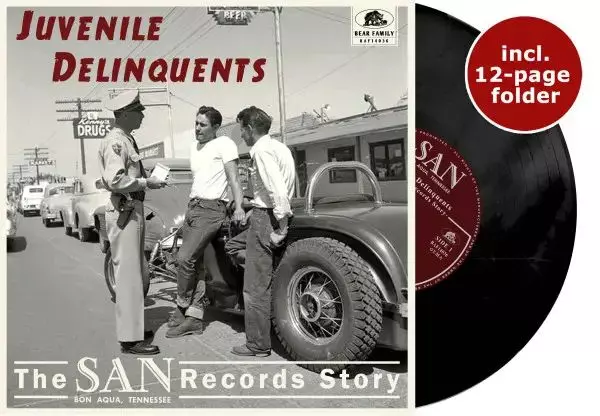V.A. (OLDIES/50'S-60'S POP) / JUVENILE DELINQUENTS - THE SAN RECORDS STORY (10")