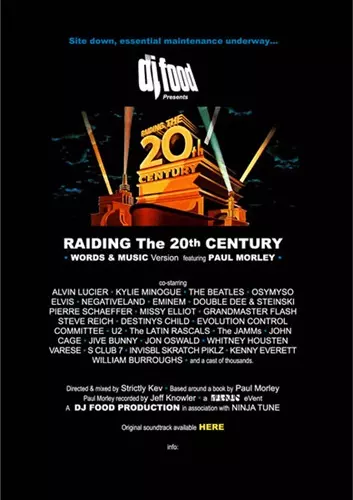 DJ FOOD / DJフード / RAIDING THE 20th CENTURY (WORDS & MUSIC EXPANSION)  CASSETTE TAPE