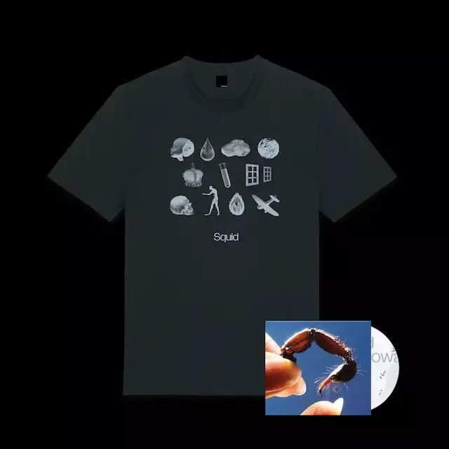 SQUID / カワーズ(国内盤CD)+Tシャツ(M)