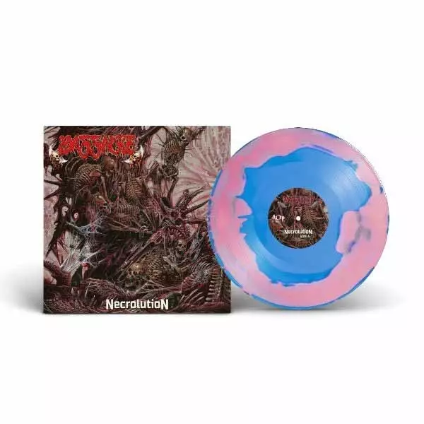 MASSACRE (METAL) / マサカー (METAL) / NECROLUTION<PINK/BLUE VINYL>