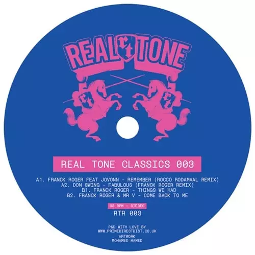 FRANCK ROGER / フランク・ロジャー / REAL TONE CLASSICS 003