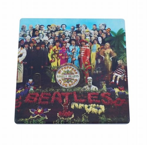 BEATLES / COASTER SINGLE CERAMIC SQUARE - THE BEATLES (SGT. PEPPER)