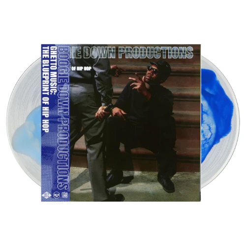 BOOGIE DOWN PRODUCTIONS / ブギ・ダウン・プロダクションズ / GHETTO MUSIC: THE BLUEPRINT OF HIP HOP (2LP -BLUE INK-IN-CLEAR COLORED VINYL W/OBI-)