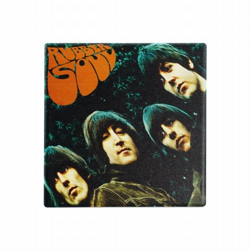 BEATLES / COASTER SINGLE CERAMIC - THE BEATLES (RUBBER SOUL)