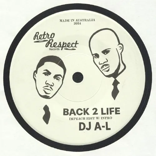 BACK 2 LIFE (DJ A-L EDIT) / DEVIL'Z PIE (DJ A-L DRUMAPELLA) (7inch