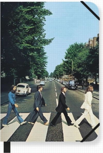BEATLES / A6 NOTEBOOK (SOFTCOVER) - THE BEATLES (ABBEY ROAD)