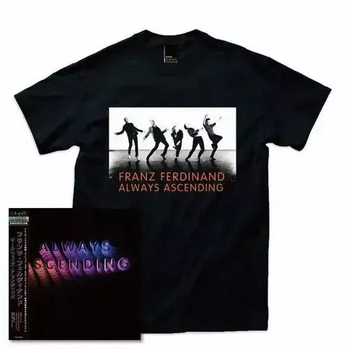 FRANZ FERDINAND / フランツ・フェルディナンド / ALWAYS ASCENDING + T-SHIRTS (Mサイズ)