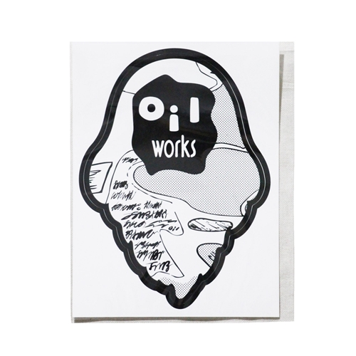OILMARK Sticker 25/OILWORKS/OILWORKSの新作ステッカー!耐水性