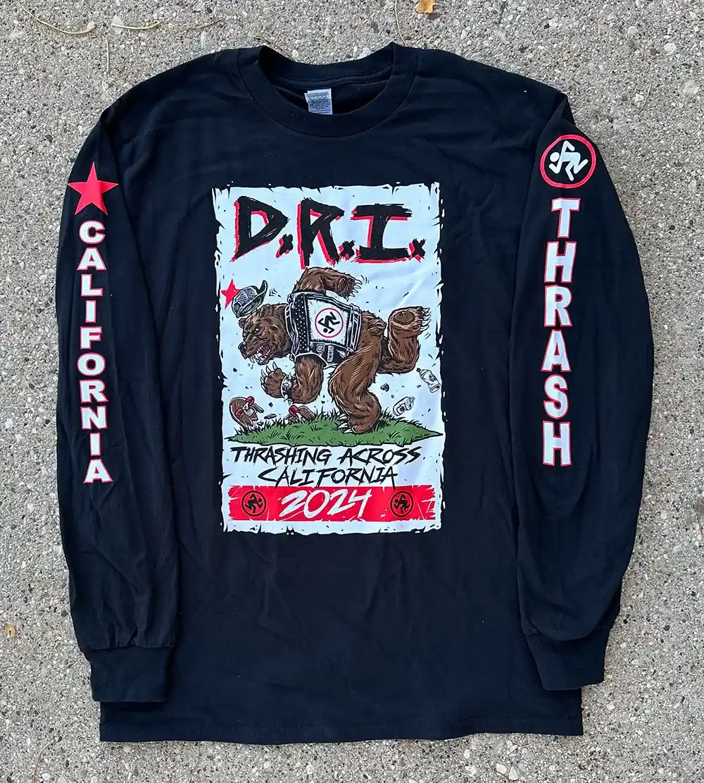 D.R.I. / ディーアールアイ / L/TA CAL - 2024' LONG SLEEVE (BLACK)