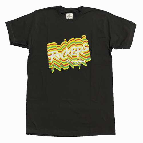 V.A. / ROCKERS REPEAT T-SHIRT BLACK SIZE XL
