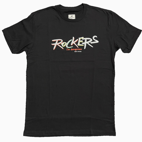 V.A. / ROCKERS COLOR I'M DANGEROUS T-SHIRT BLACK SIZE M