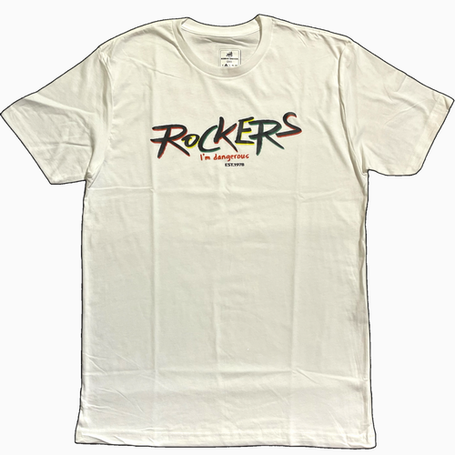 V.A. / ROCKERS COLOR I'M DANGEROUS T-SHIRT WHITE SIZE L