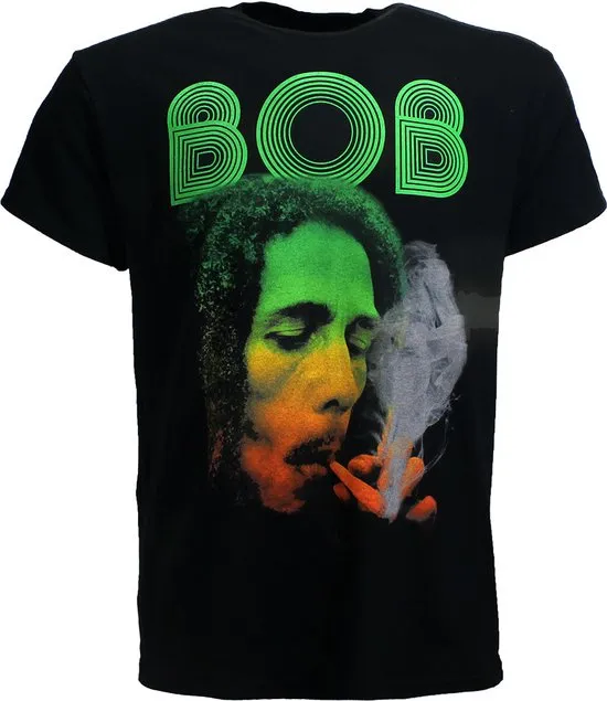 BOB MARLEY (& THE WAILERS) / ボブ・マーリー(・アンド・ザ・ウエイラーズ) / GREEN SMOKING T-SHIRT SIZE M
