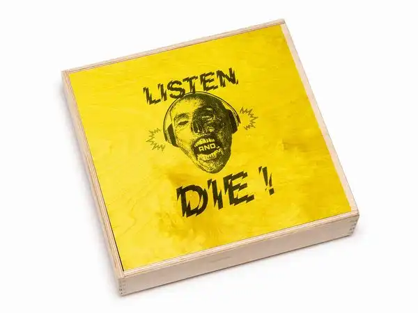 V.A. (NOISE / AVANT-GARDE) / LISTEN & DIE! 6XLP (IN A WOODEN BOX)