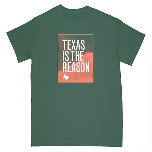 S/LOGO T-SHIRT (GREEN)/TEXAS IS THE REASON/テキサス・イズ・ザ